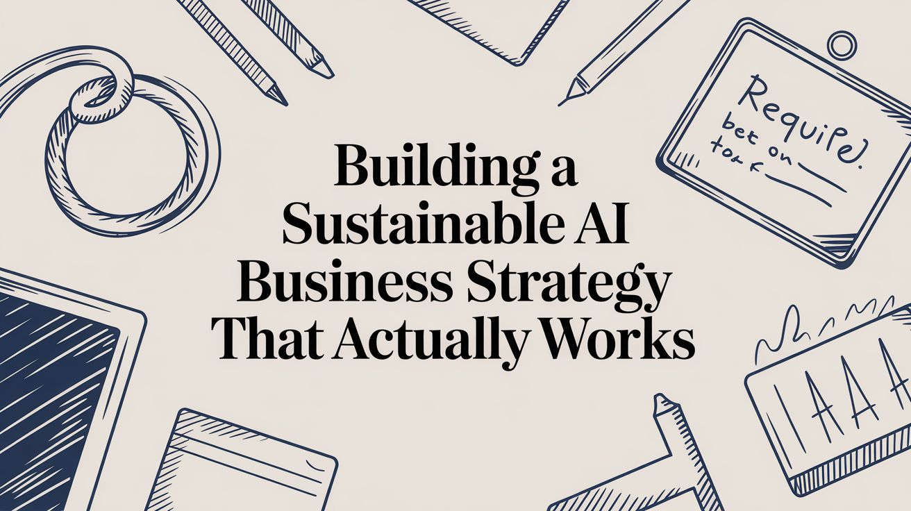 Building a Sustainable AI Business Strategy That Actually Works