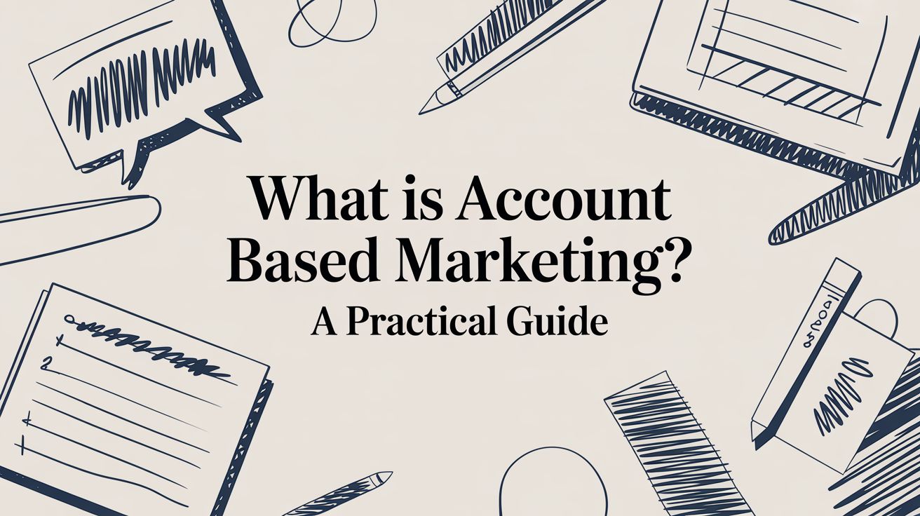 What Is Account Based Marketing? A Practical Guide