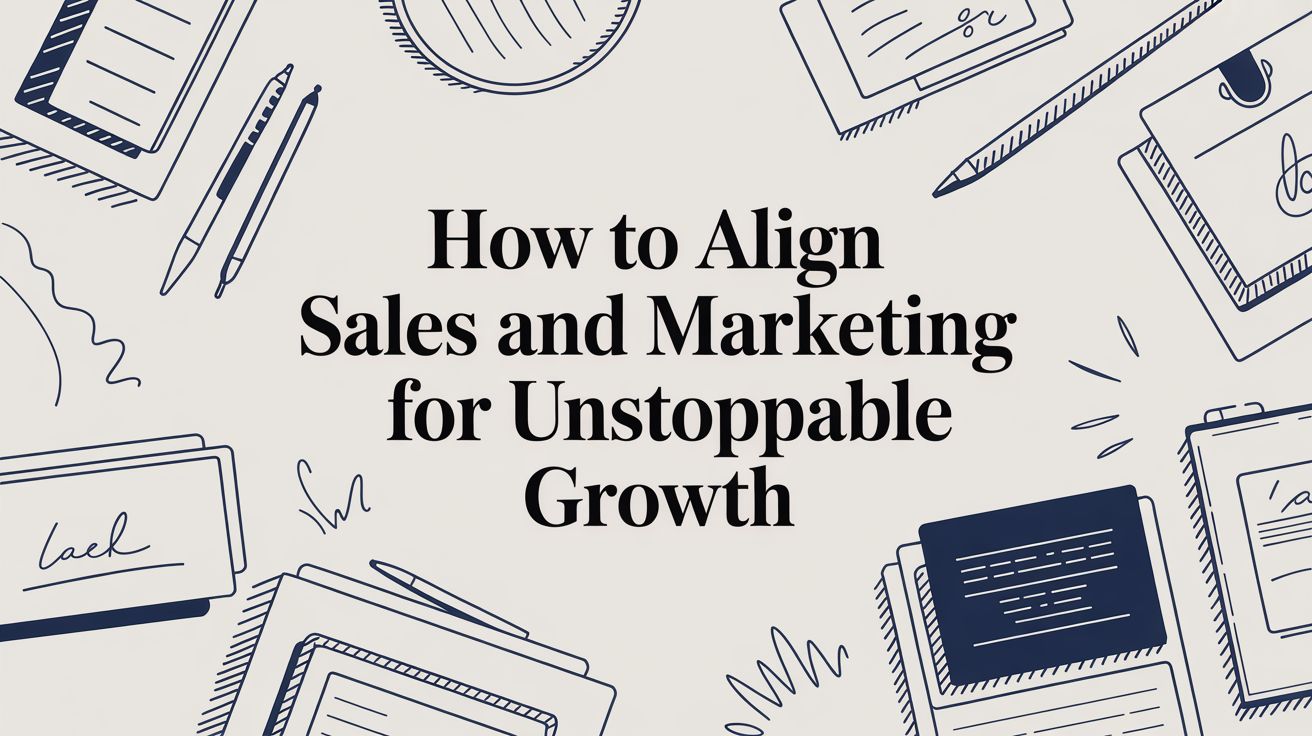 How to Align Sales and Marketing for Unstoppable Growth