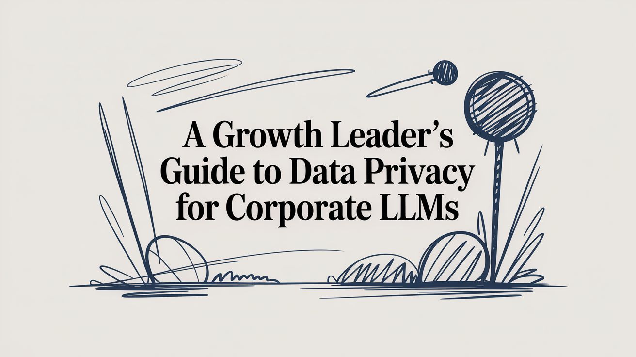 A Growth Leader’s Guide to Data Privacy for Corporate LLMs