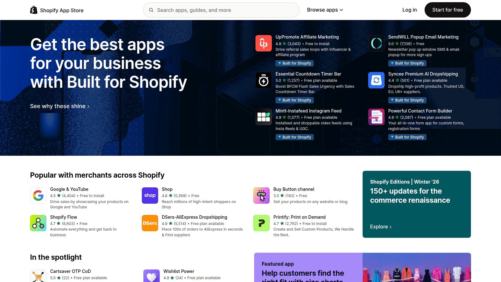 Shopify App Store