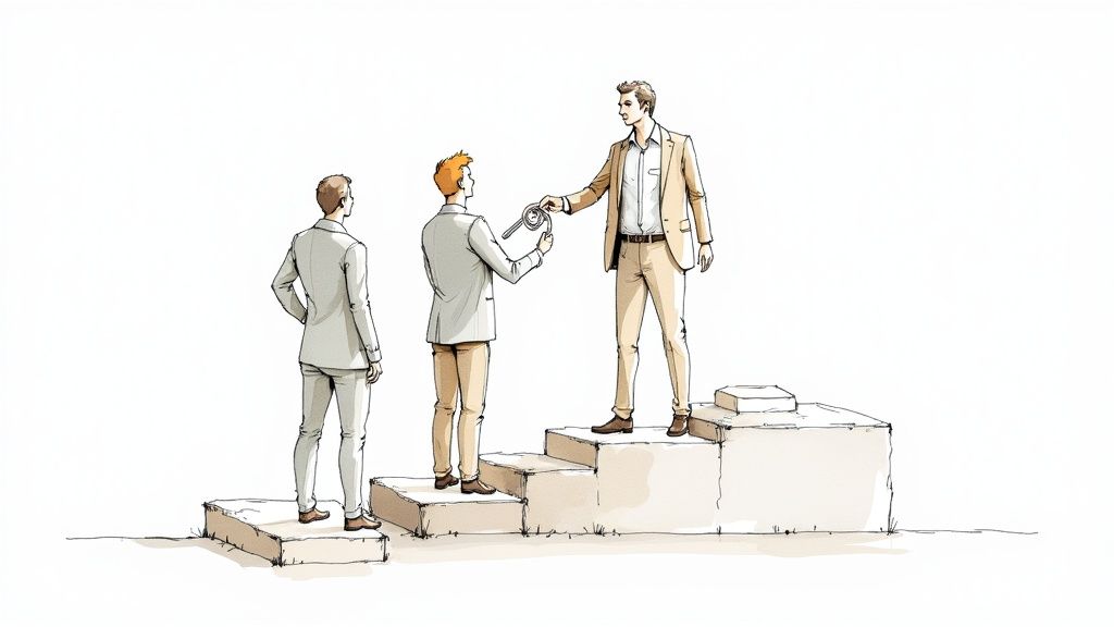 Leaders using technology for change management