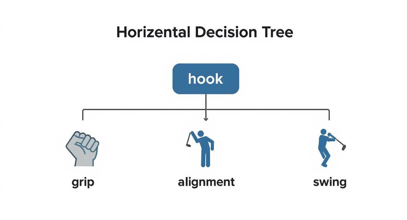 Infographic about how to fix a hook