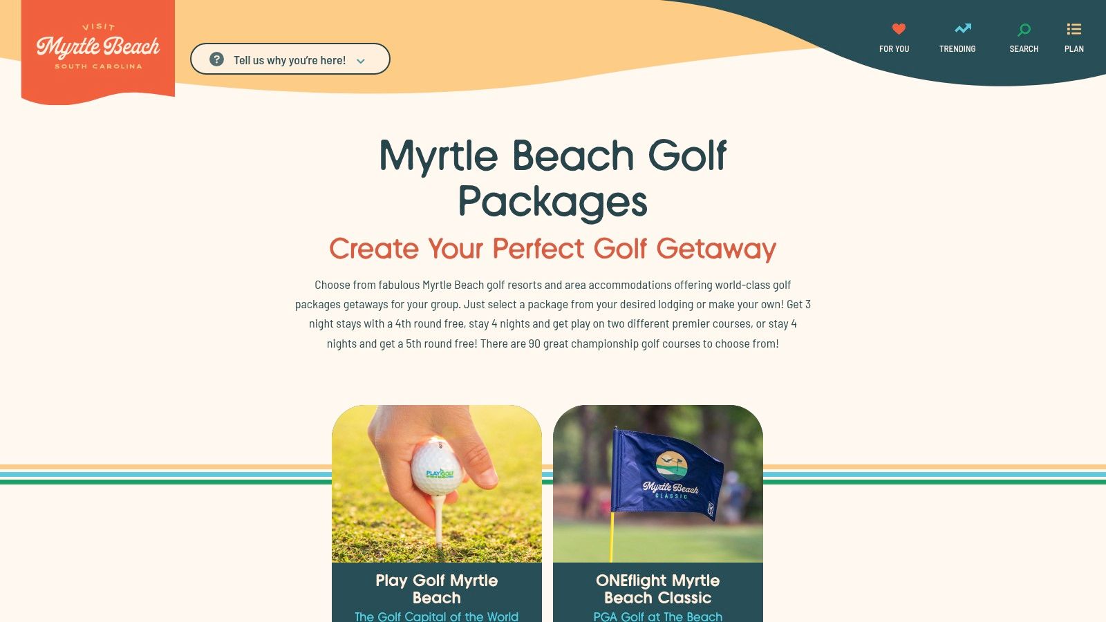 Visit Myrtle Beach (official DMO) – Golf Packages