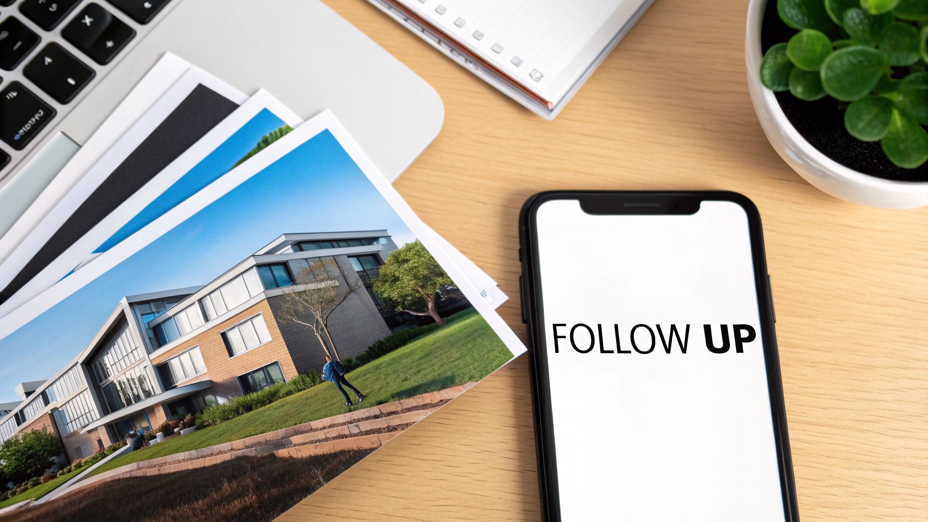 Real Estate agent using technology