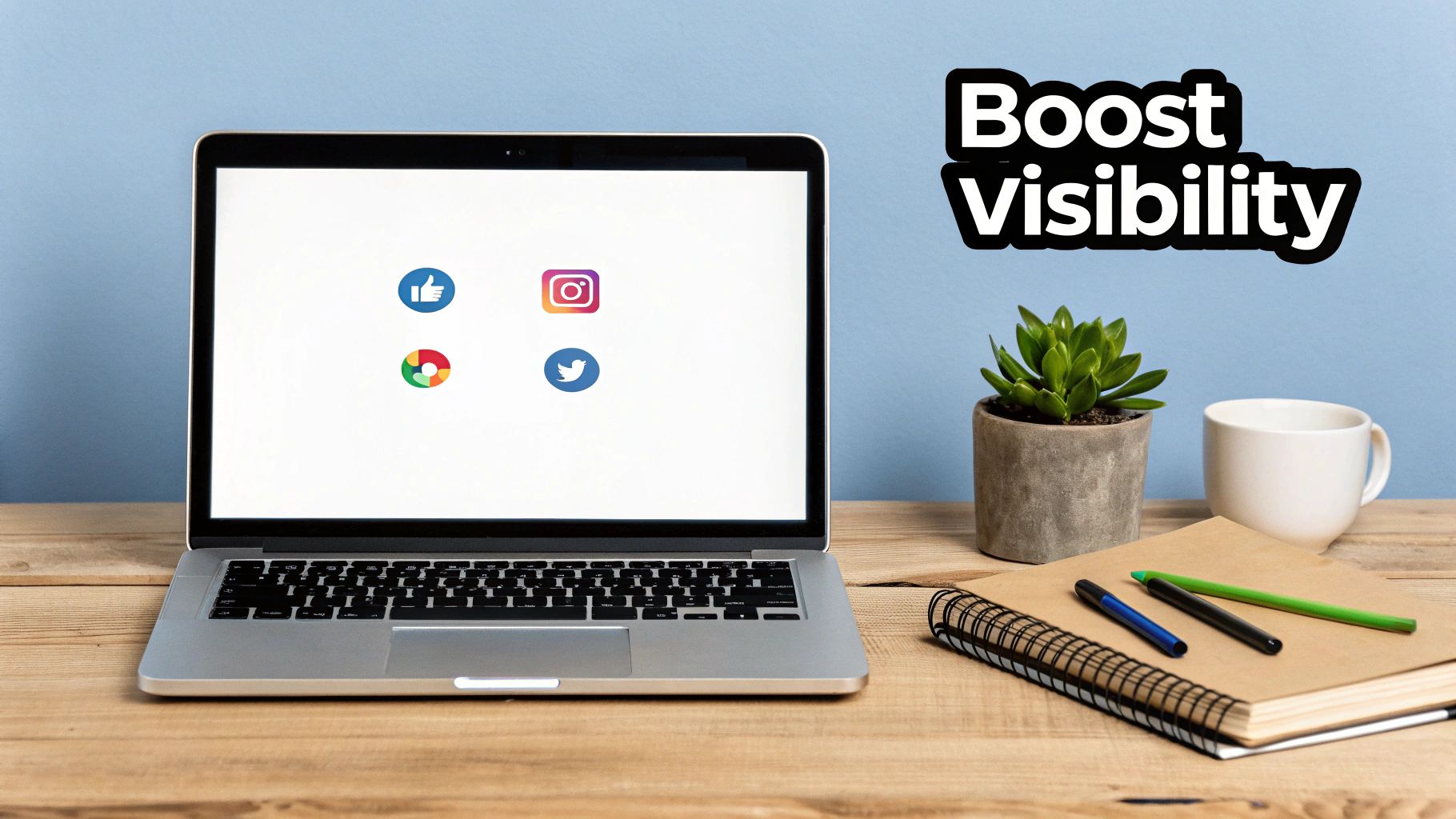 Agents using social media on their phones