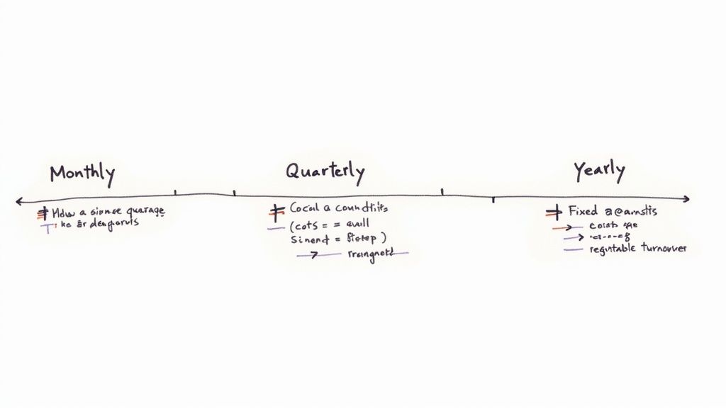 Seasonal staffing chart