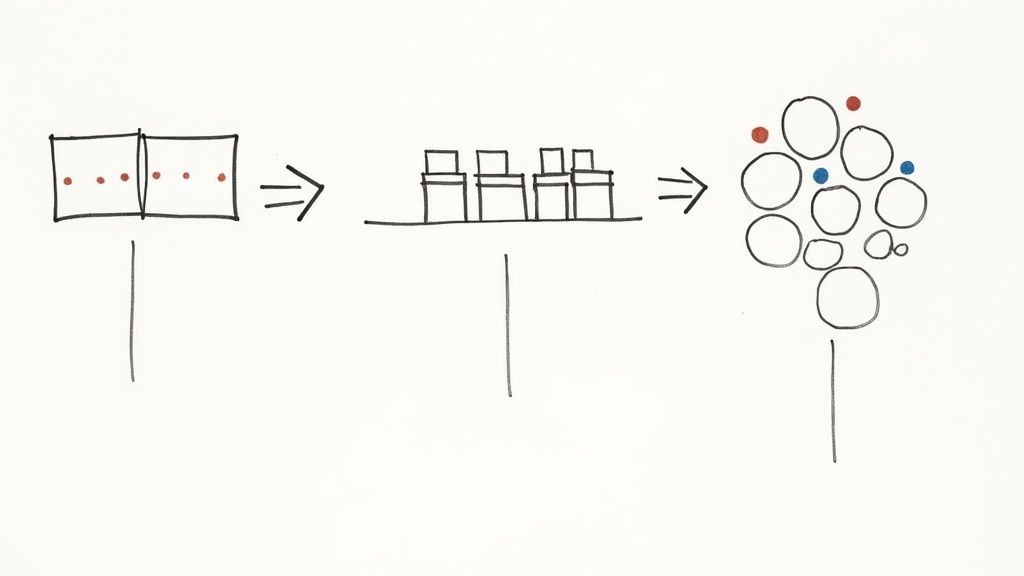 A split image showing various logical puzzles, representing the different types of questions found in a deductive reasoning test.
