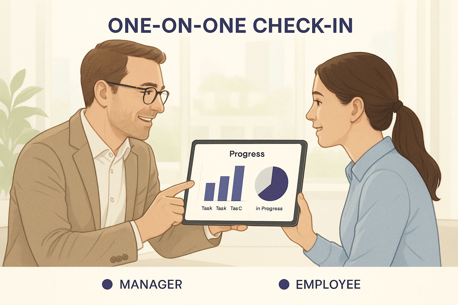 Infographic about continuous performance management