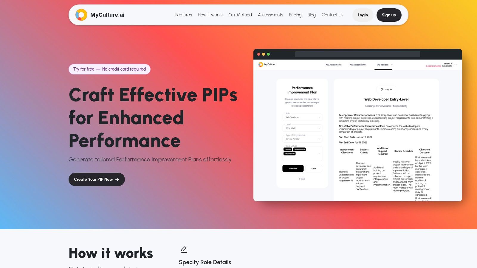 PIP Generator: AI-Powered Solutions for Performance Enhancement
