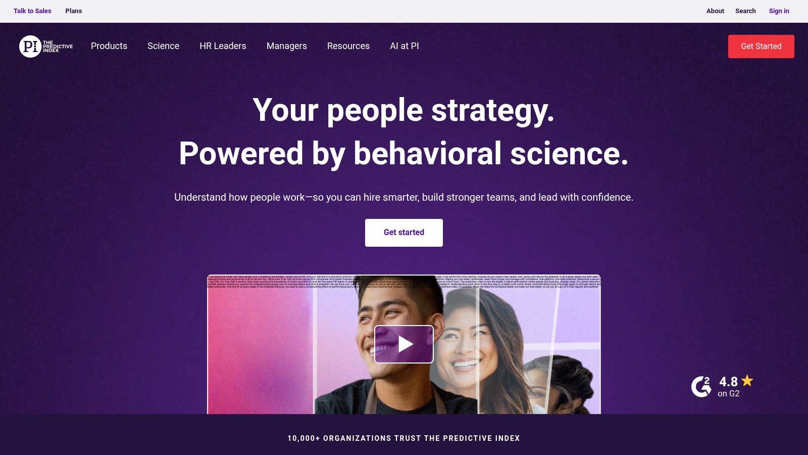 The Predictive Index (PI)