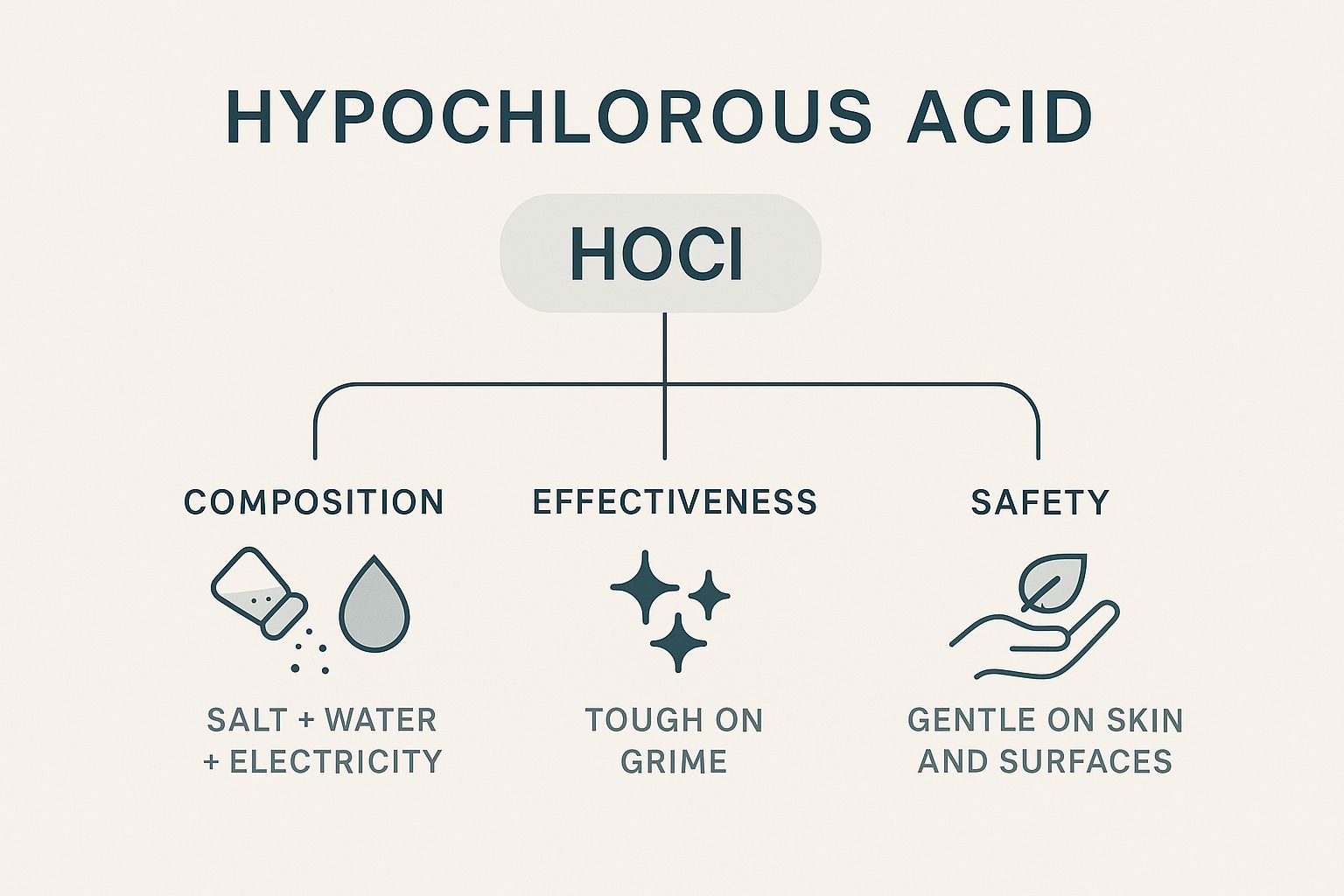 Infographic about hypoallergenic cleaning products