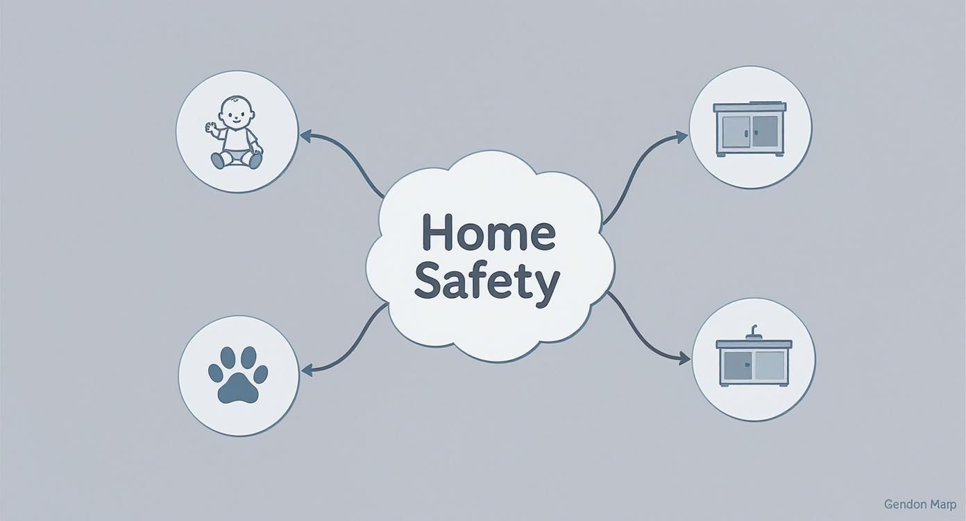 Infographic about best non toxic disinfectant spray