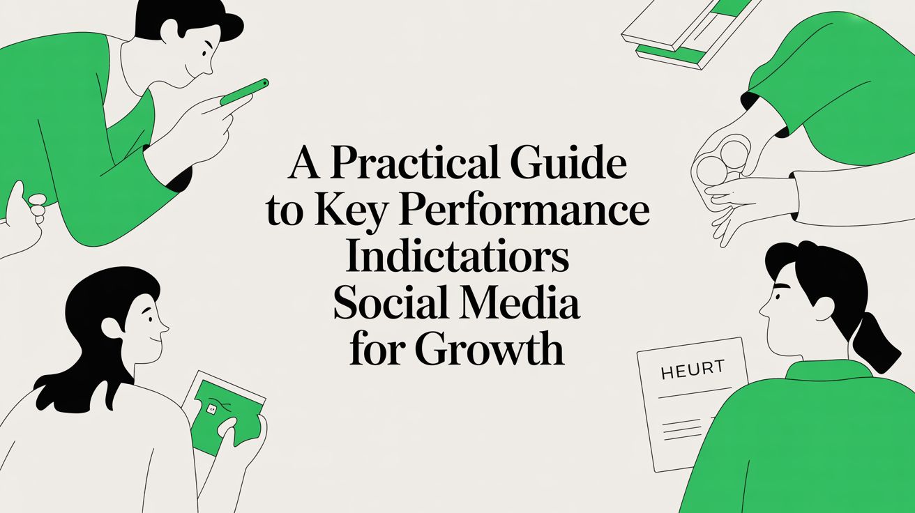 A Practical Guide to Key Performance Indicators for Social Media Growth