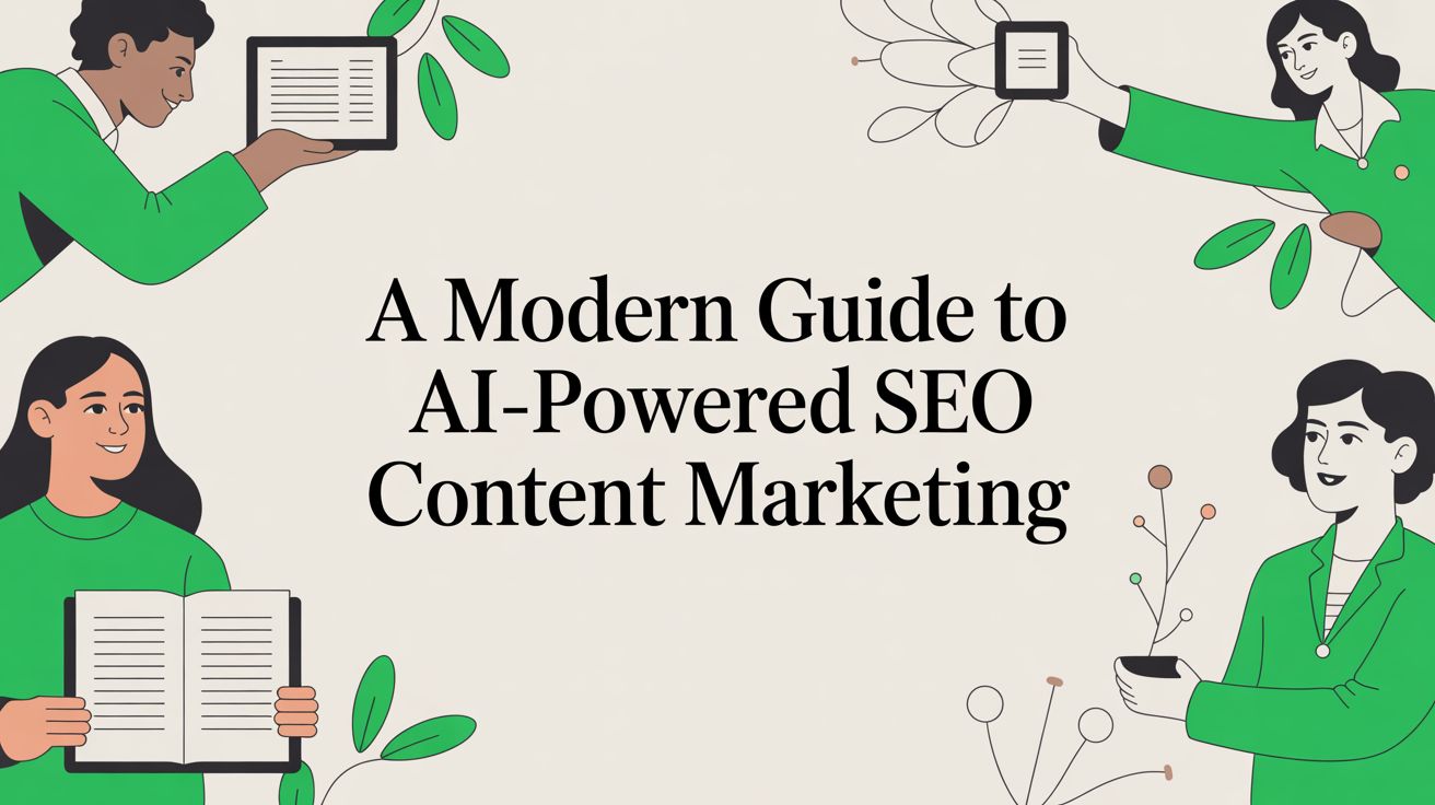 A Modern Guide to AI-Powered SEO Content Marketing