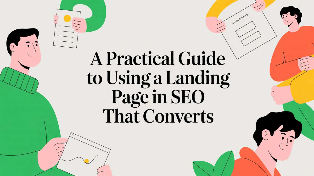 A Practical Guide to Using a Landing Page in SEO That Converts