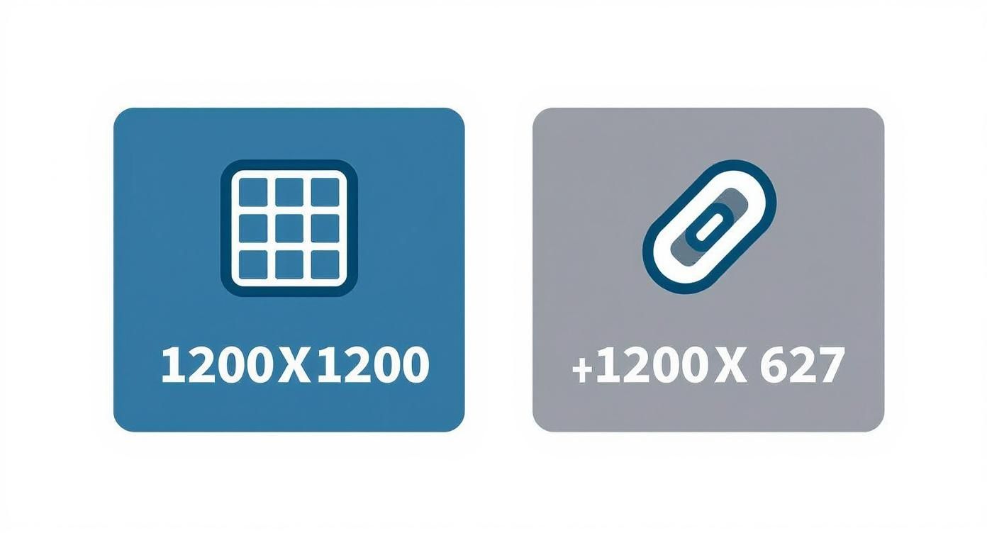 Infographic about linkedin post image size
