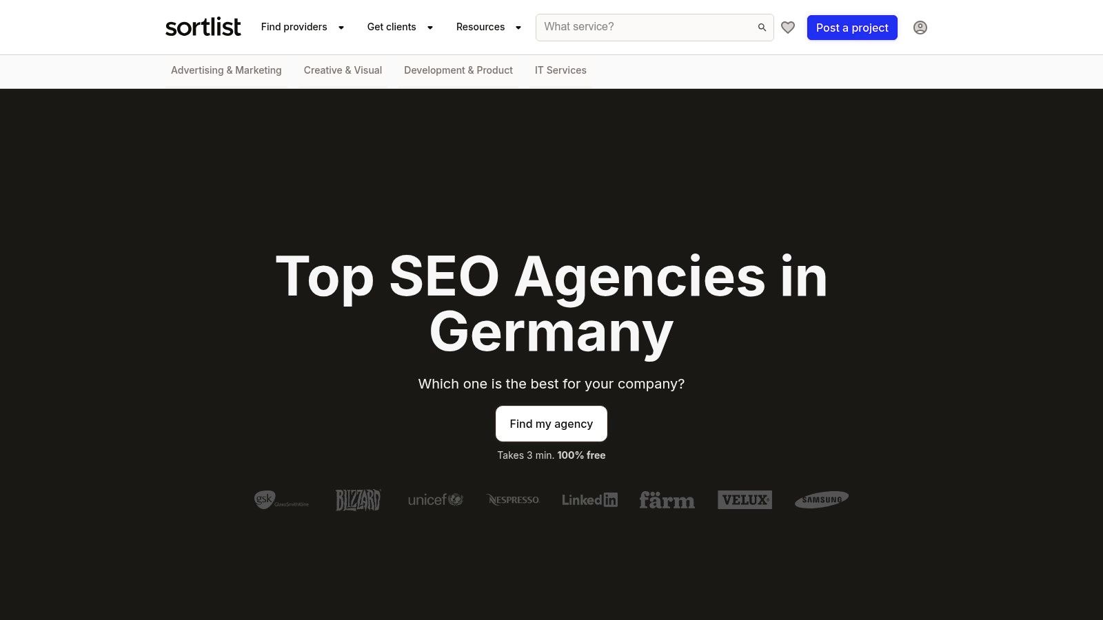 Sortlist – SEO Agencies in Germany