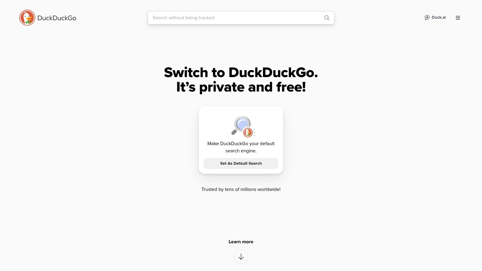DuckDuckGo