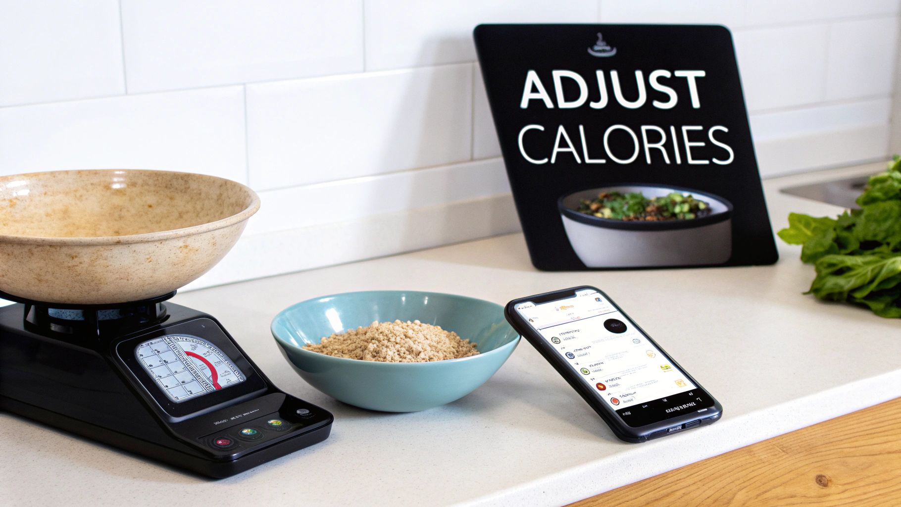 Recalculate and Adjust Caloric Intake