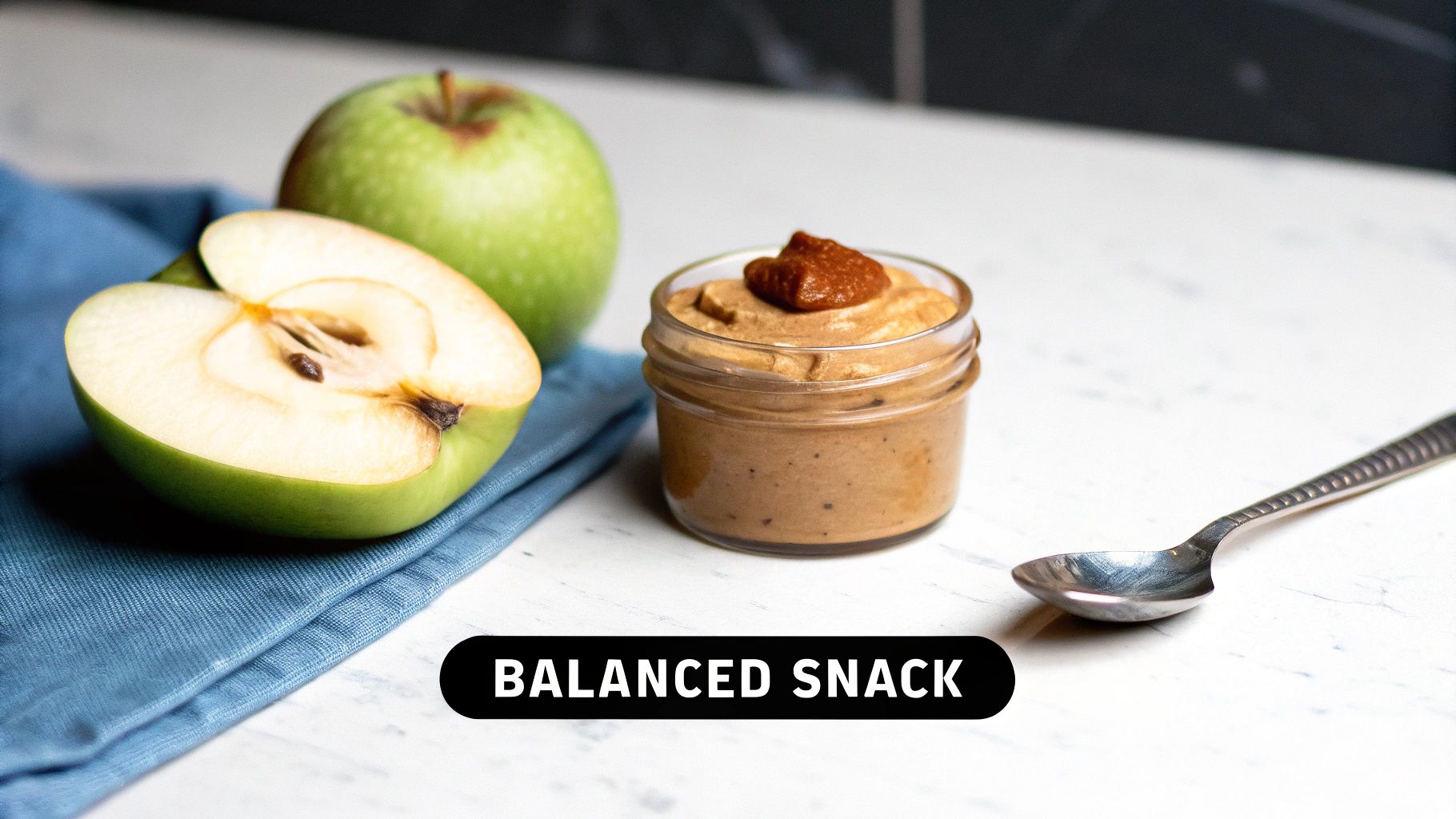 Apple with Almond Butter