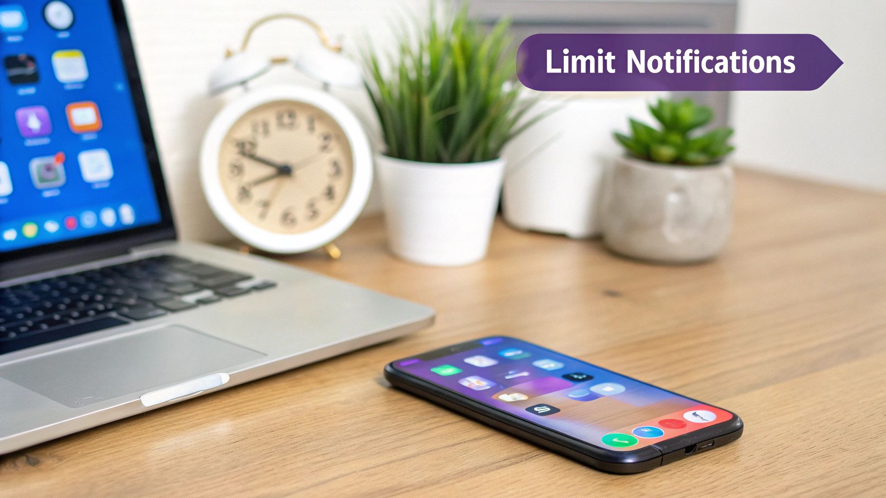 Implement Digital Minimalism and Notification Management