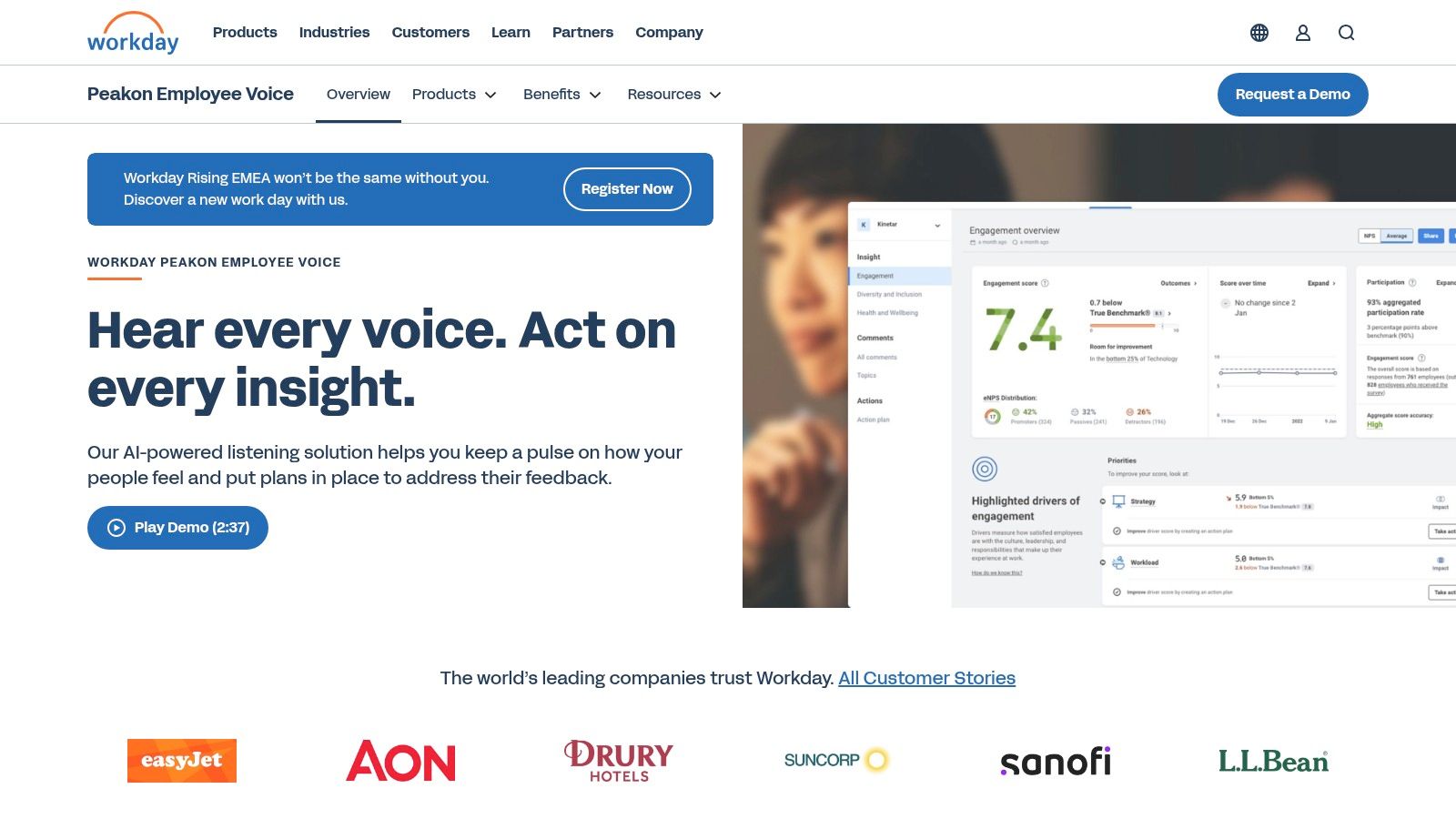 Workday Peakon Employee Voice