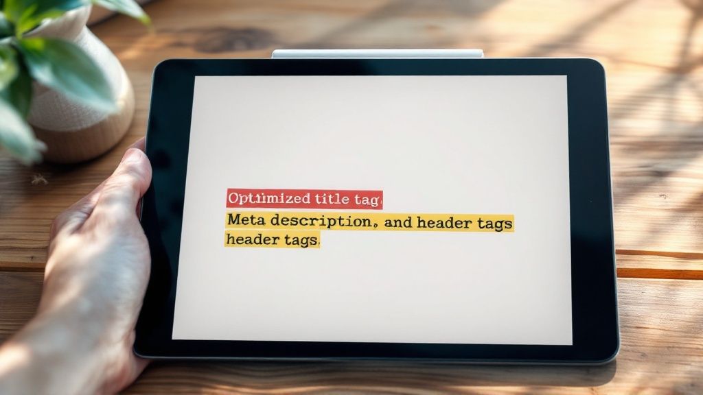 Optimize On-Page SEO Elements