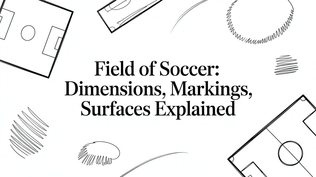A Complete Guide to the Field of Soccer: Dimensions, Markings, and Surfaces