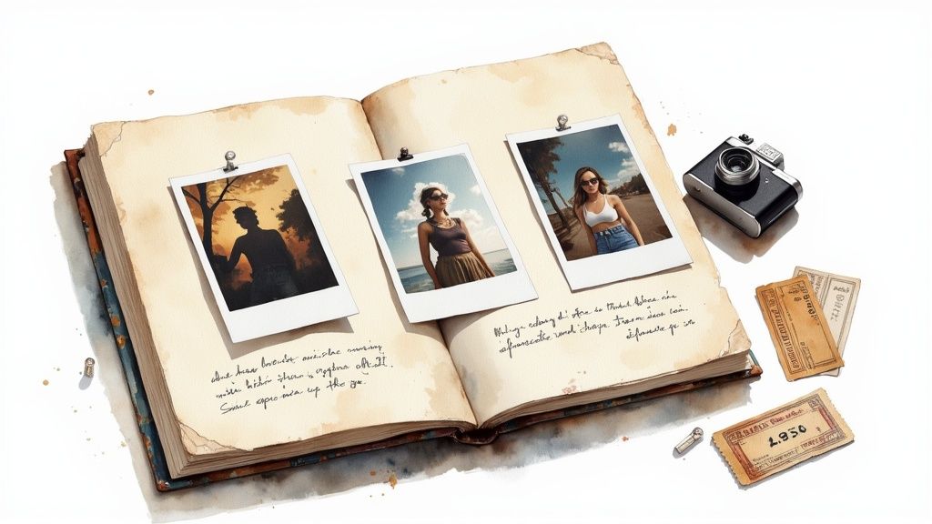 Memory Lane Photo Album or Slideshow