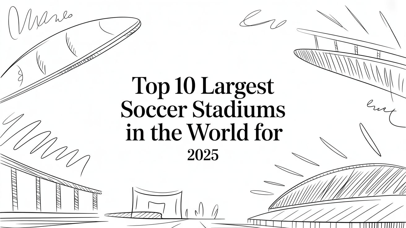 Top 10 Largest Soccer Stadiums in the World for 2025