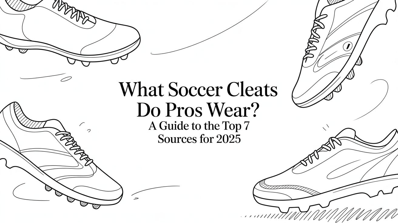 What Soccer Cleats Do Pros Wear? A Guide to the Top 7 Sources for 2025