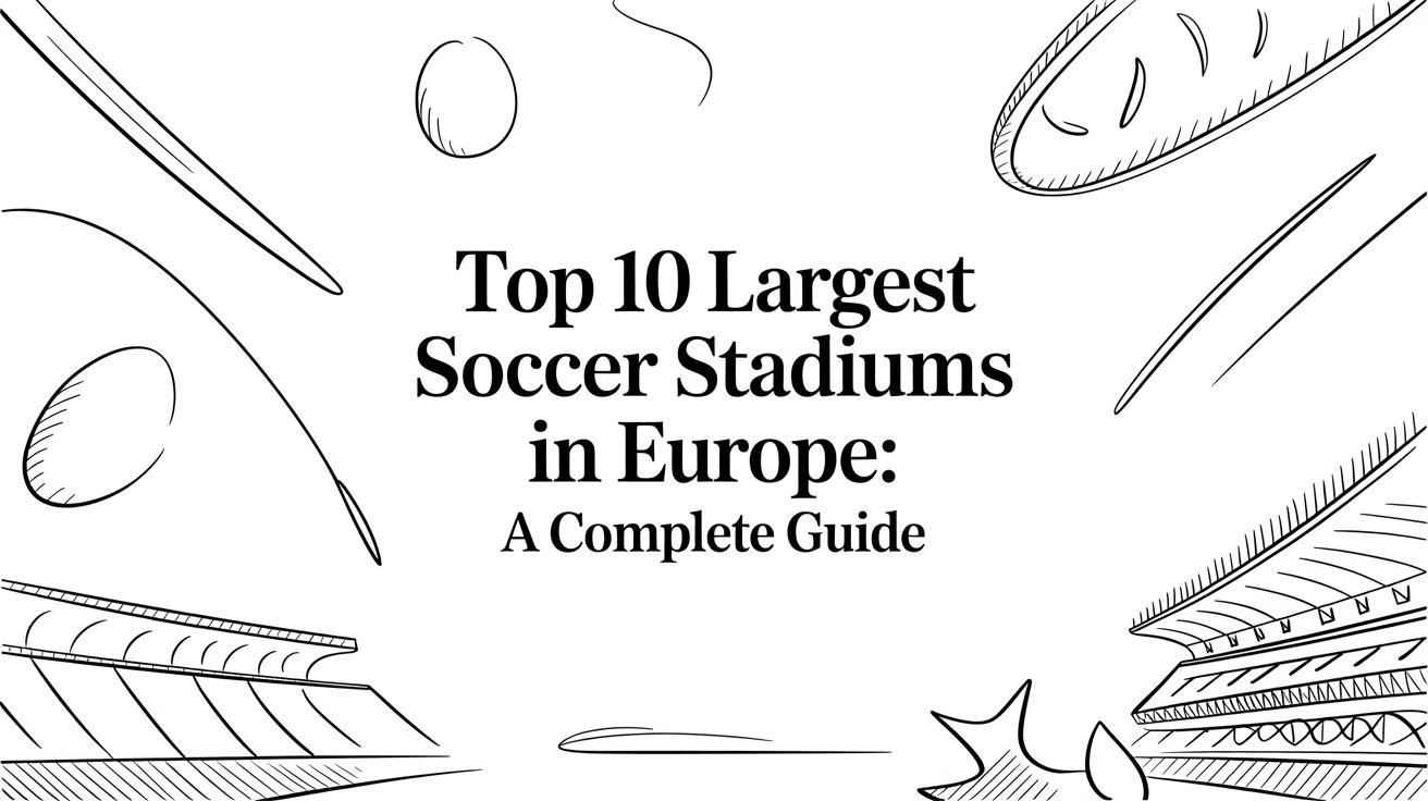 Top 10 Largest Soccer Stadiums in Europe: A Complete Guide