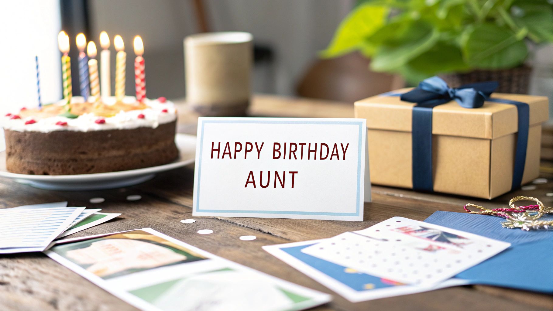 8 Types of Birthday Wishes for a Aunt to Make Her Day