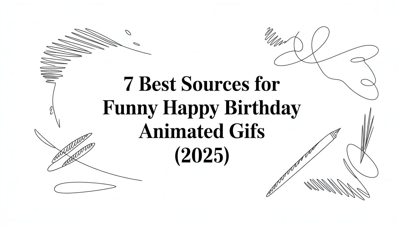7 Best Sources for Funny Happy Birthday Animated Gifs (2025)