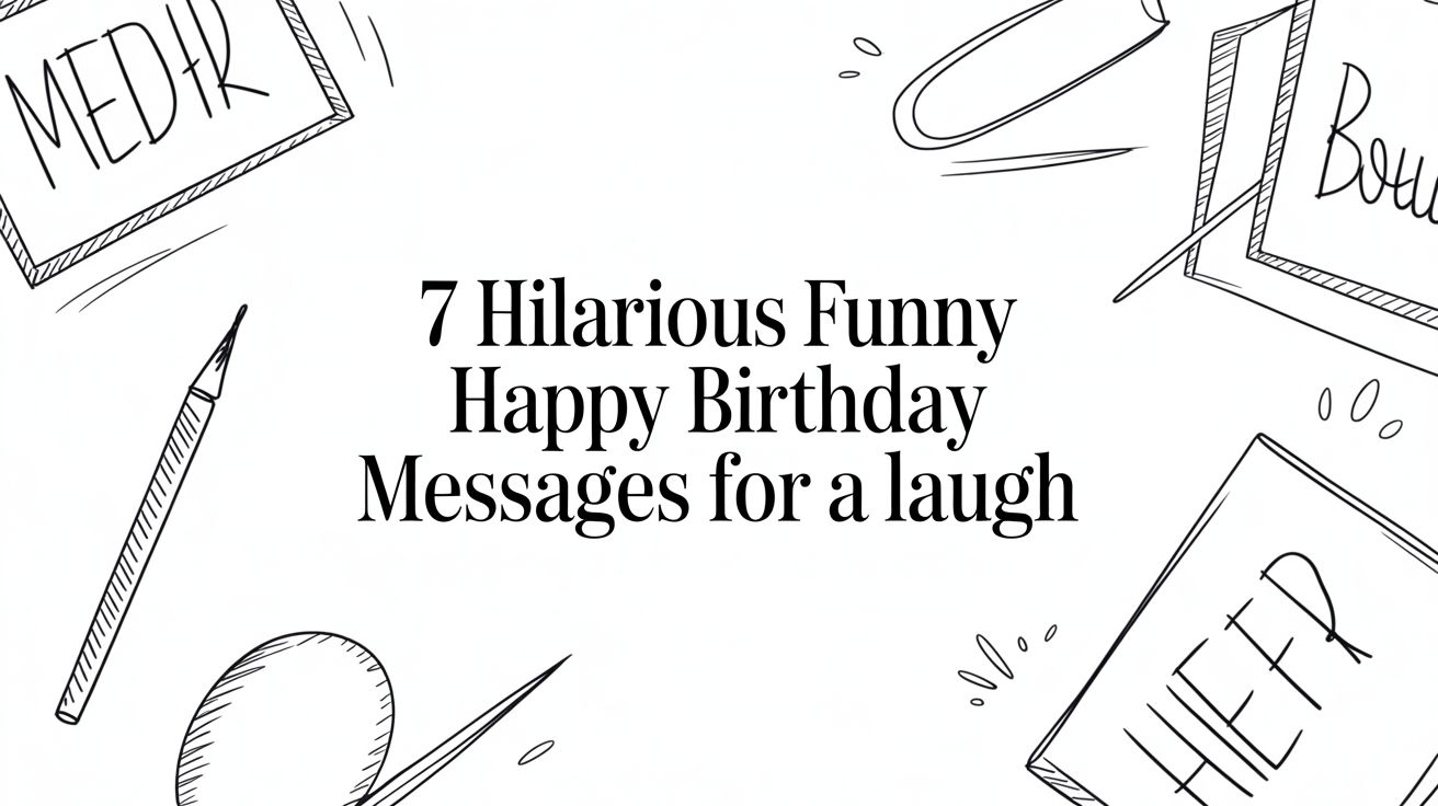 7 Hilarious Funny Happy Birthday Messages for a Laugh