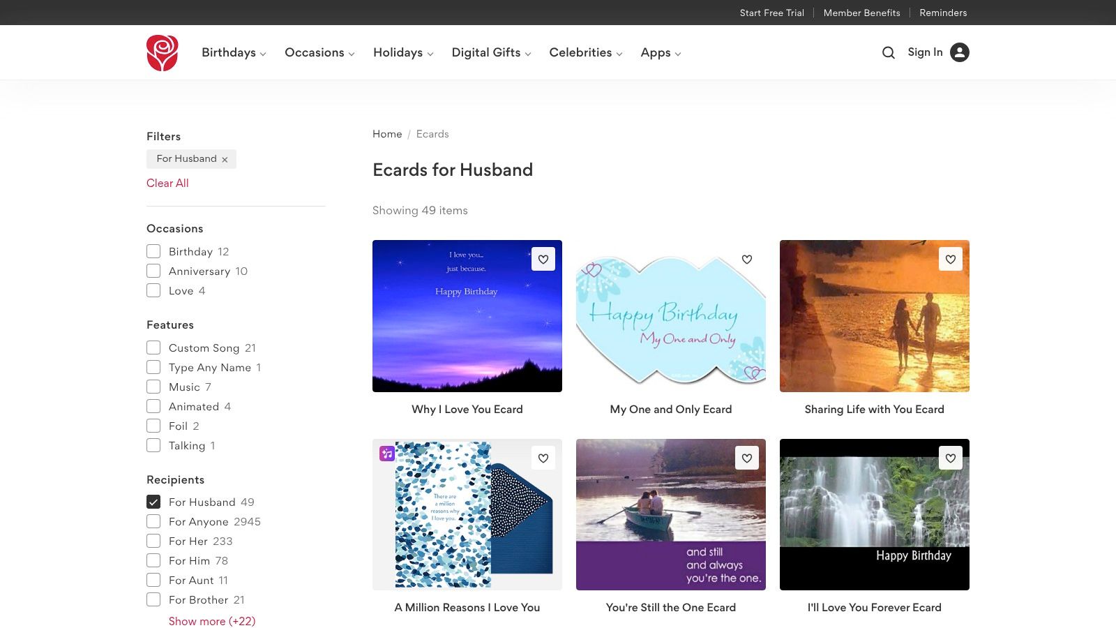 American Greetings (eCards)