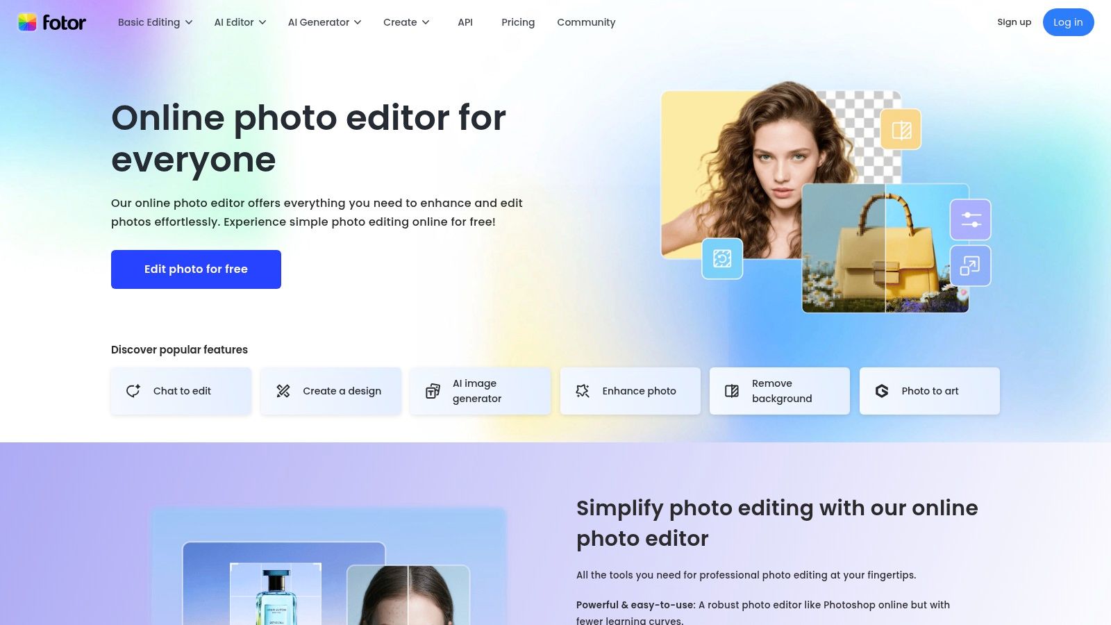 Fotor – AI Selfie & Headshot Generators