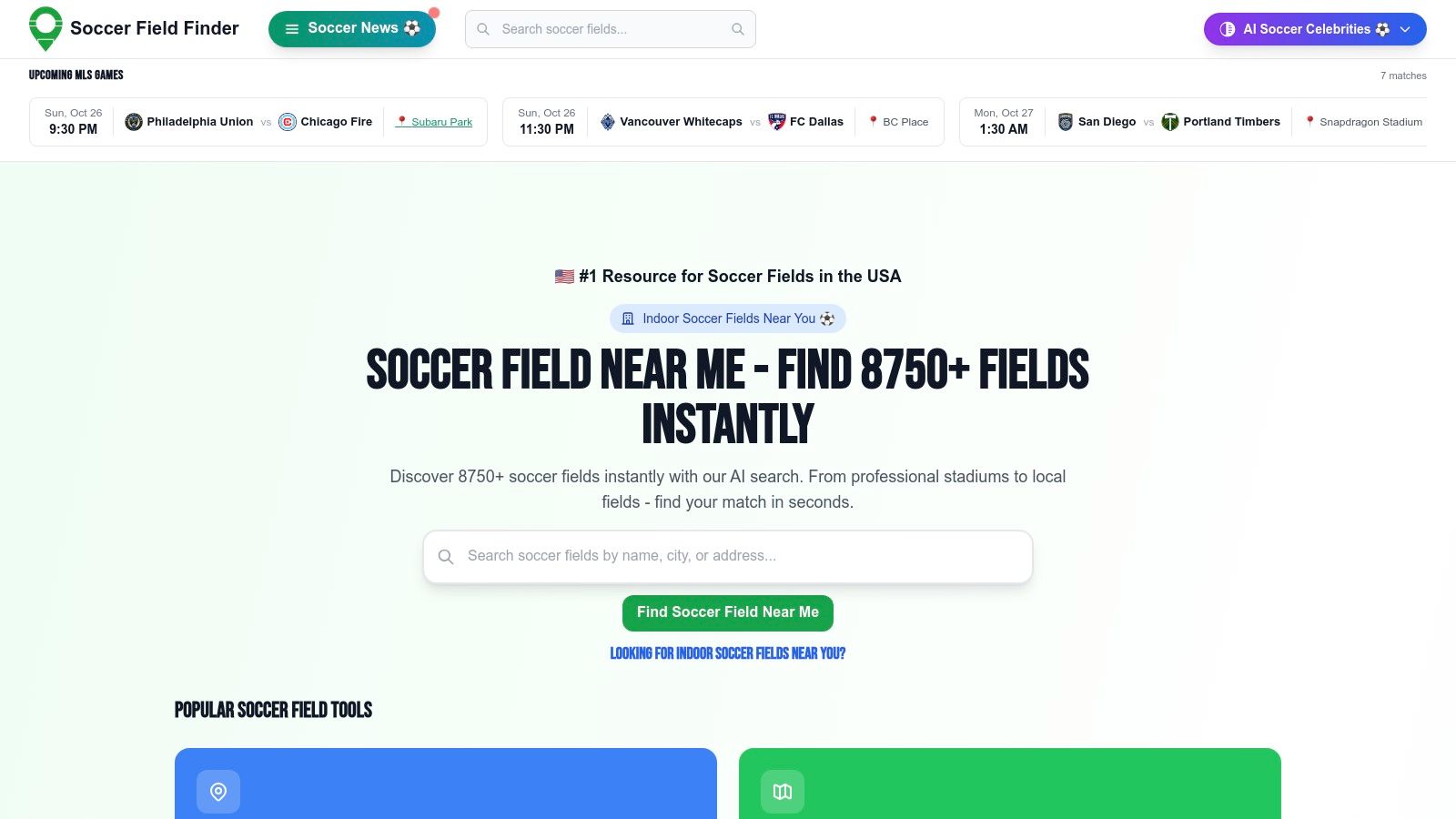 Soccer Field Map & AI Soccer Videos
