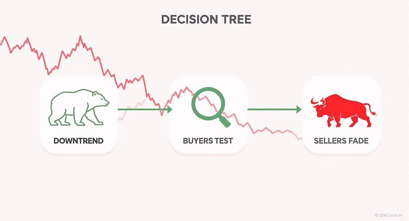 Infographic about inverted hammer candlestick pattern