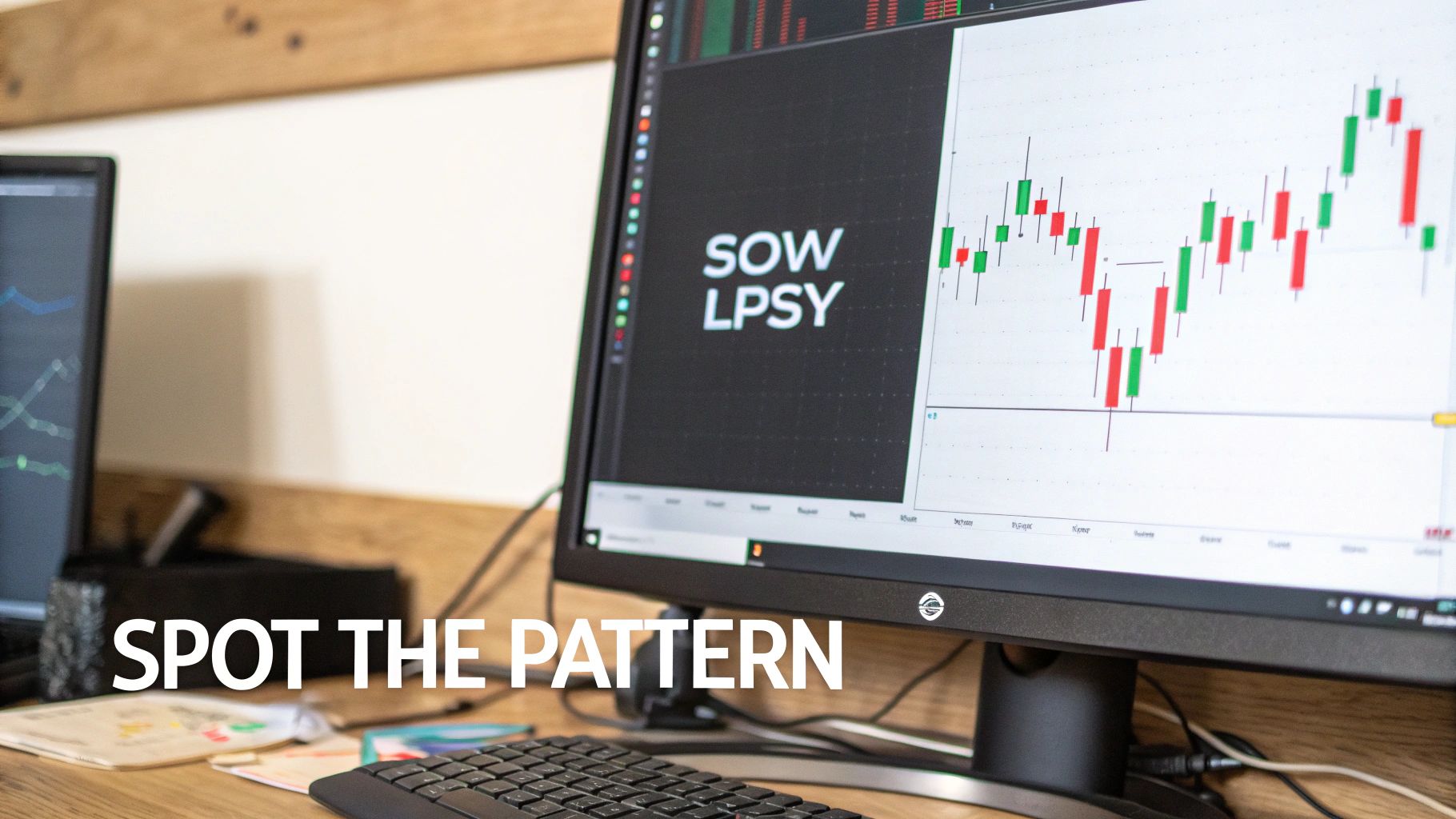 Annotated chart showing Wyckoff distribution pattern on a crypto asset.