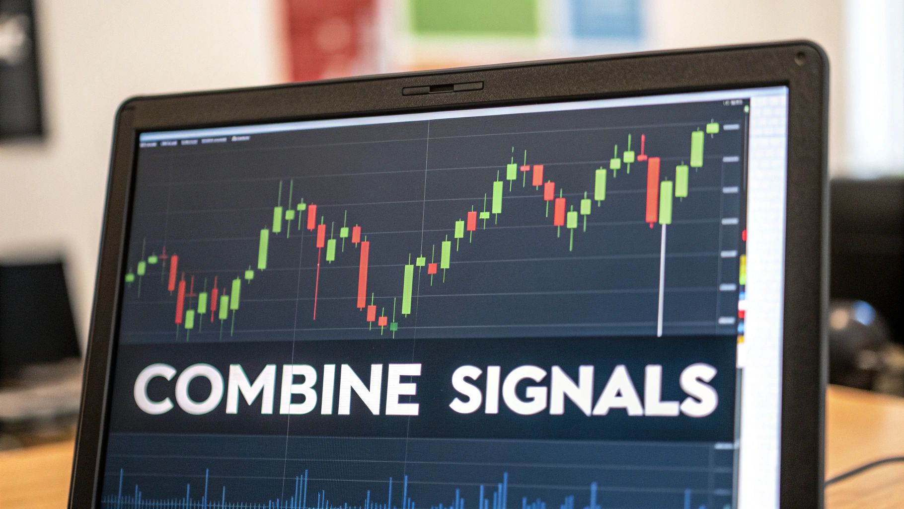 Chart showing Doji integration with other indicators
