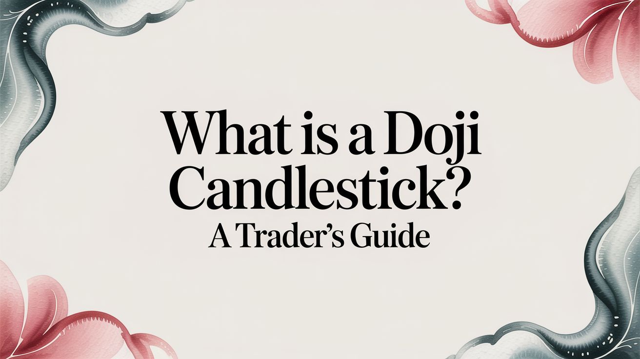 What is a doji candlestick? Learn how to spot this critical signal of market indecision and use it to anticipate potential reversals in your trading strategy.
