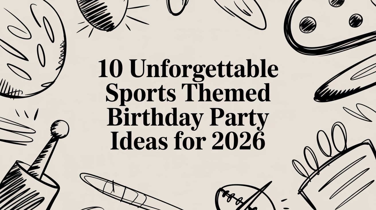 10 Unforgettable Sports Themed Birthday Party Ideas for 2026