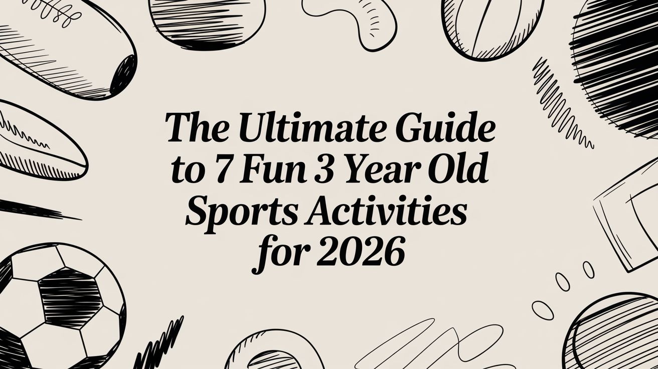 The Ultimate Guide to 7 Fun 3 Year Old Sports Activities for 2026