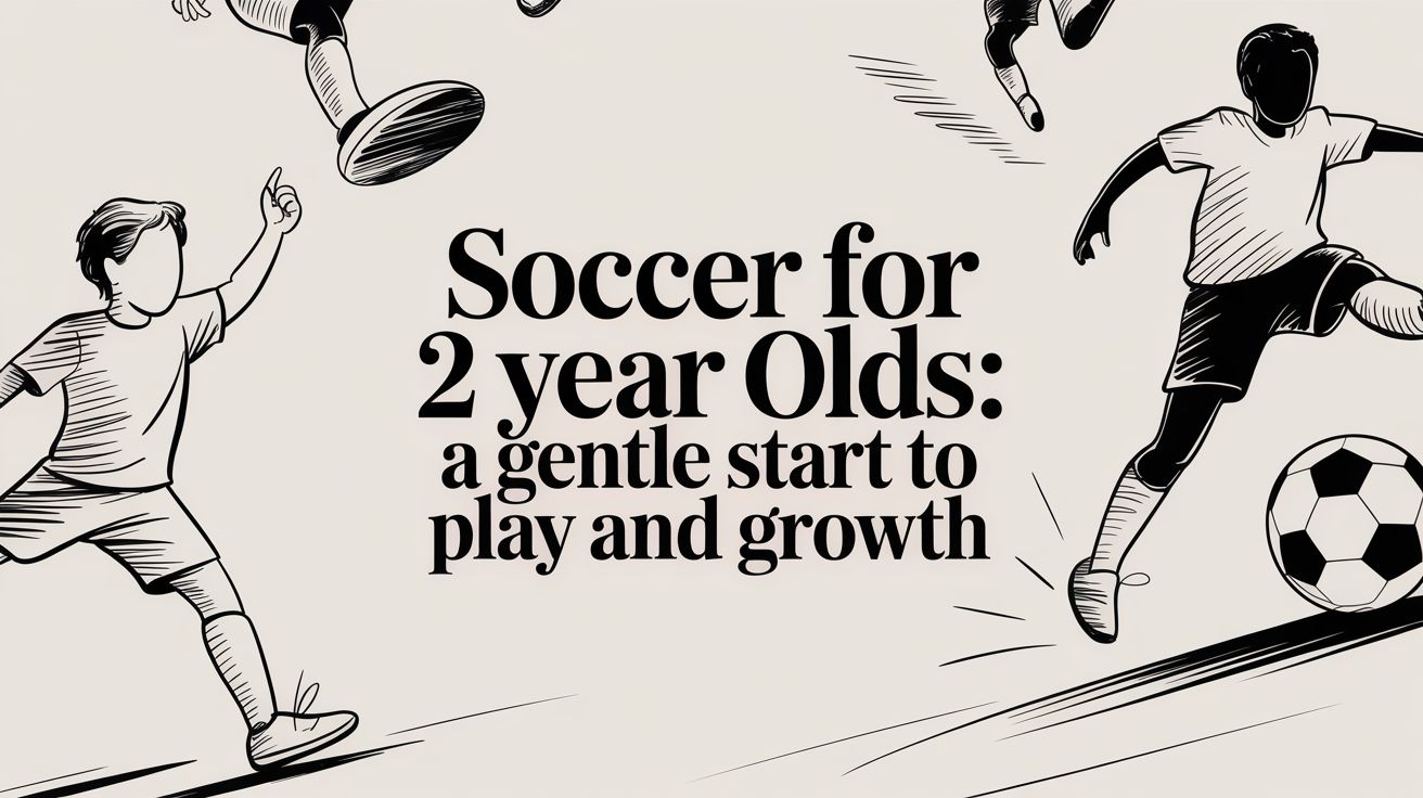 Soccer for 2 year olds: A Gentle Start to Play and Growth