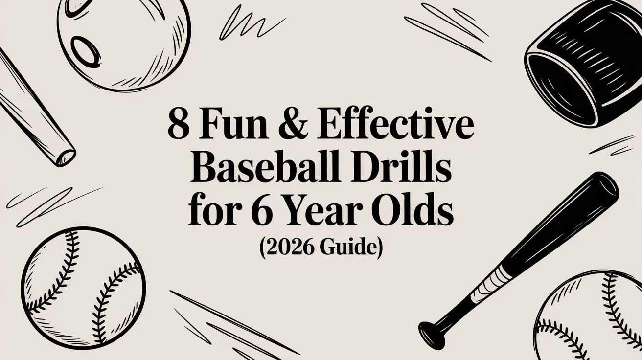 8 Fun & Effective Baseball Drills for 6 Year Olds (2026 Guide)