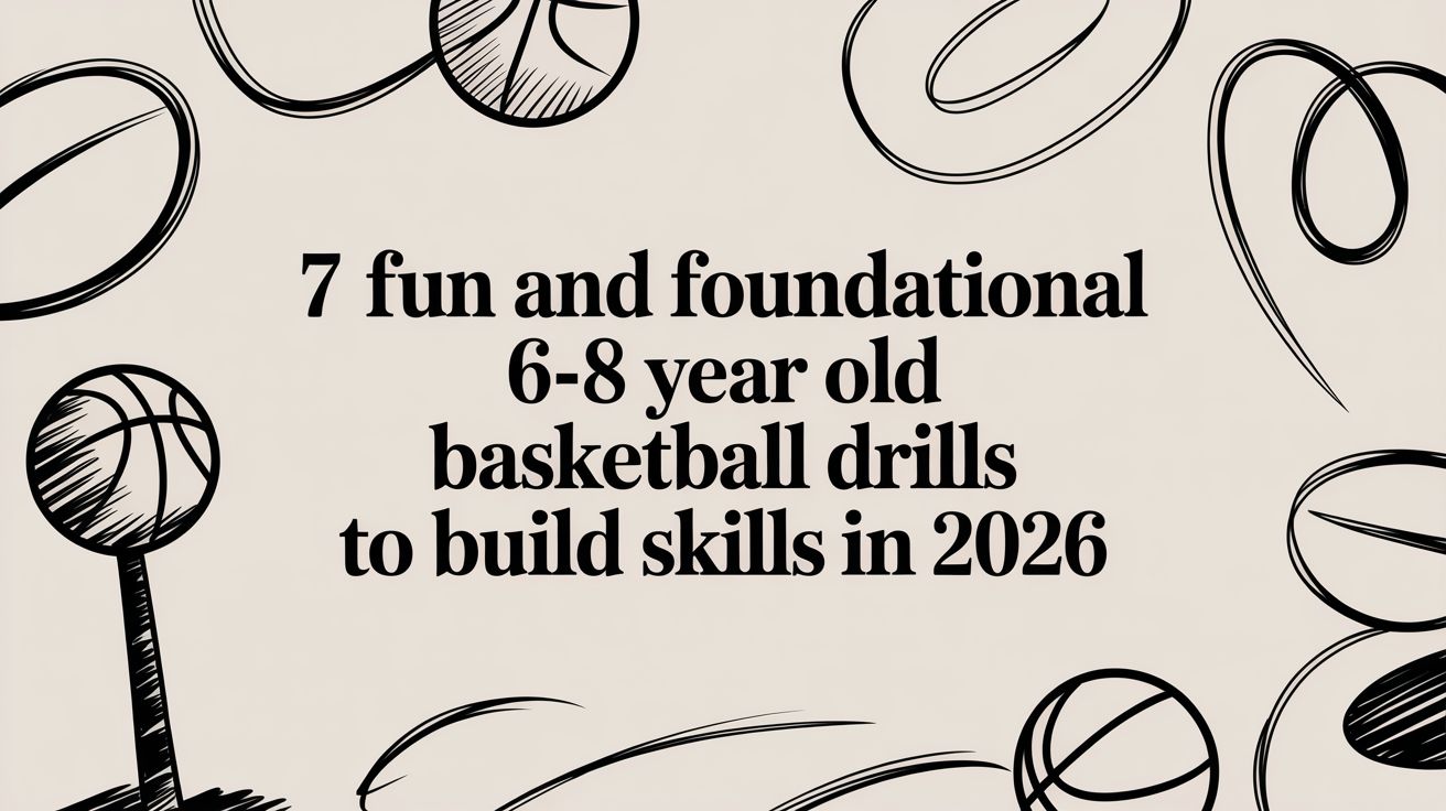 7 Fun and Foundational 6-8 Year Old Basketball Drills to Build Skills in 2026