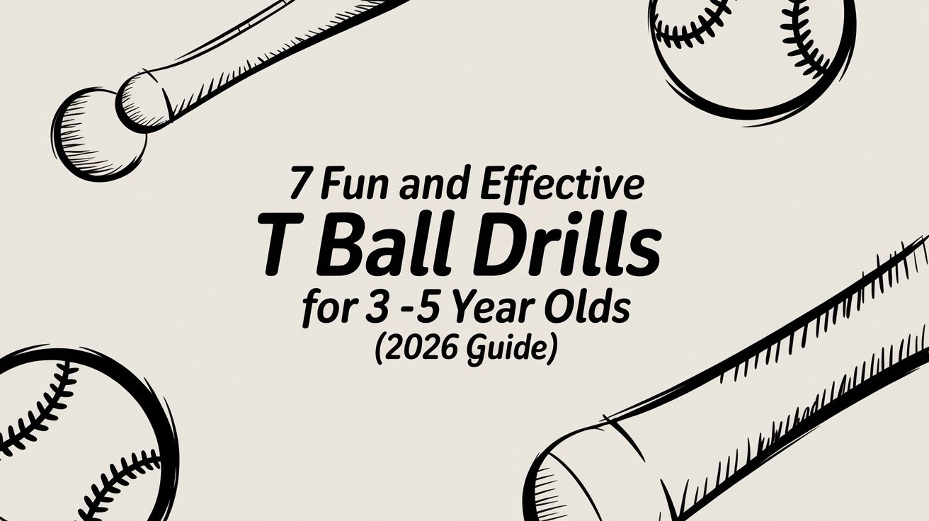 7 Fun and Effective T Ball Drills for 3 5 Year Olds (2026 Guide)