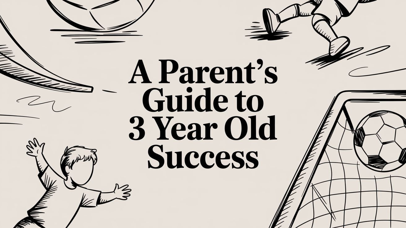 A Parent's Guide to 3 Year Old Soccer Success